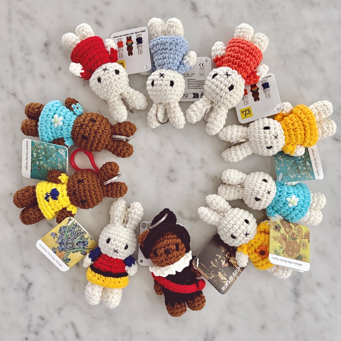 justdutch - Miffy and Friends Keychain