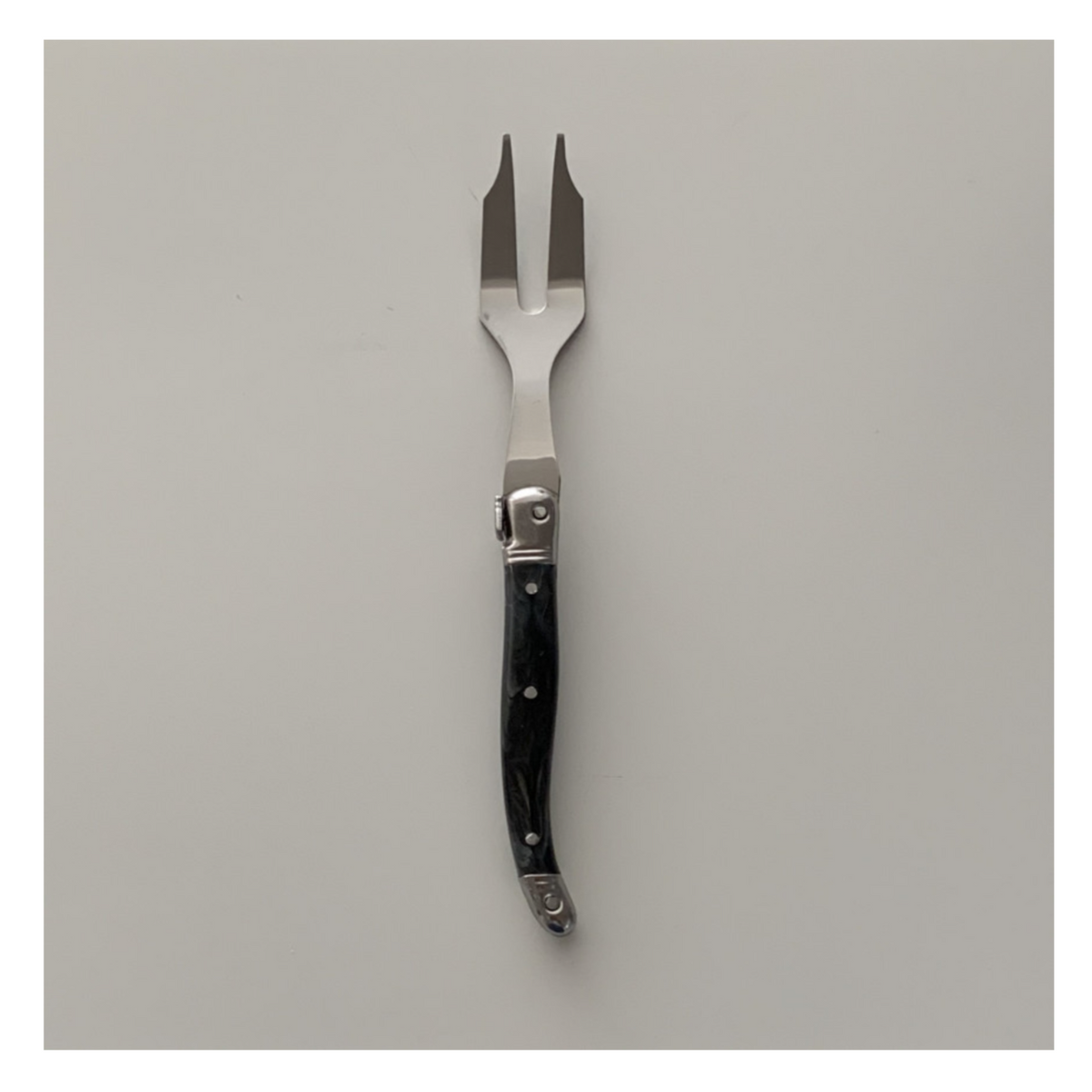 Laguiole Mini Black Marble Fork-tipped Knife — etúHOME