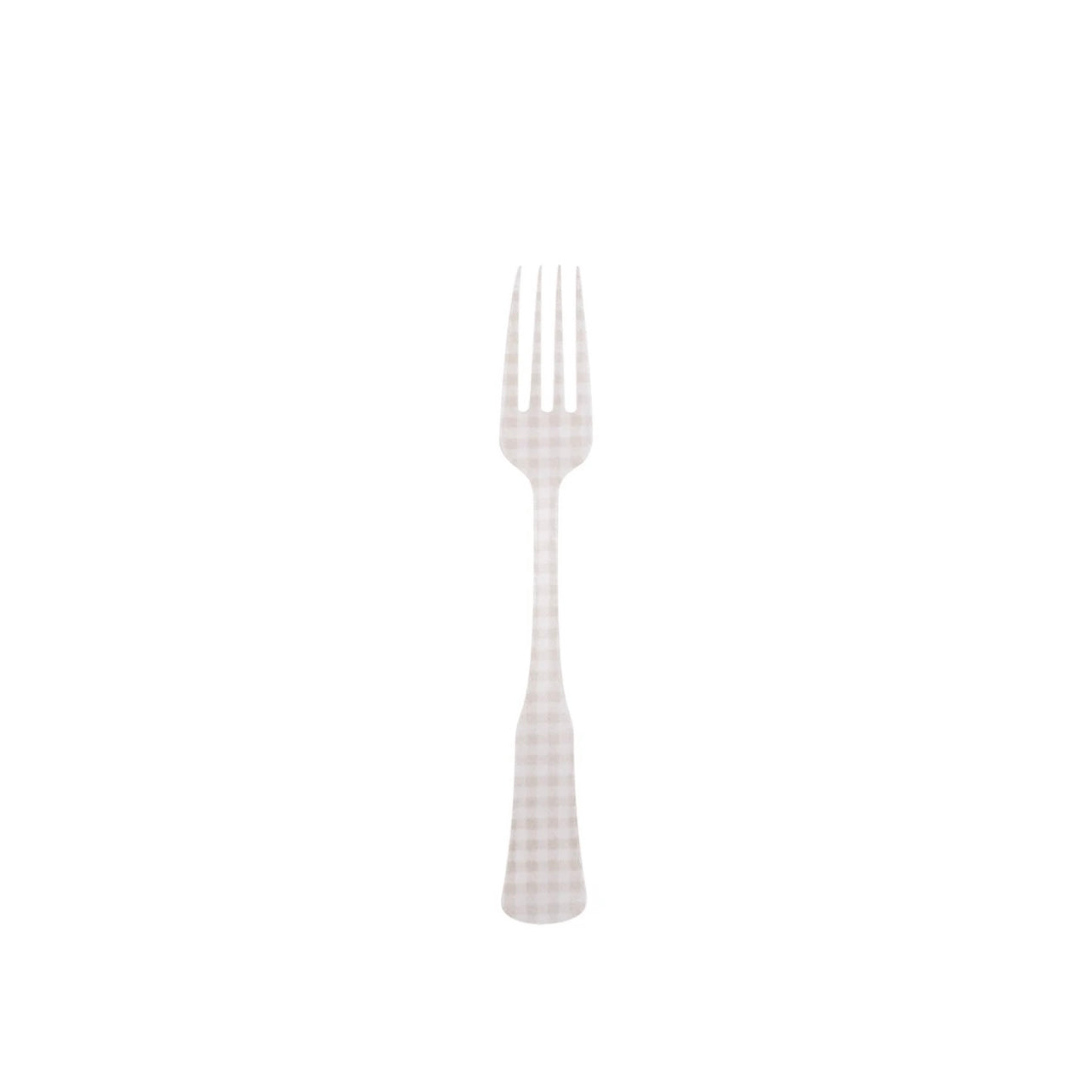 SABRE CHARM GINGHAM CAKE FORK (6 COLORS)