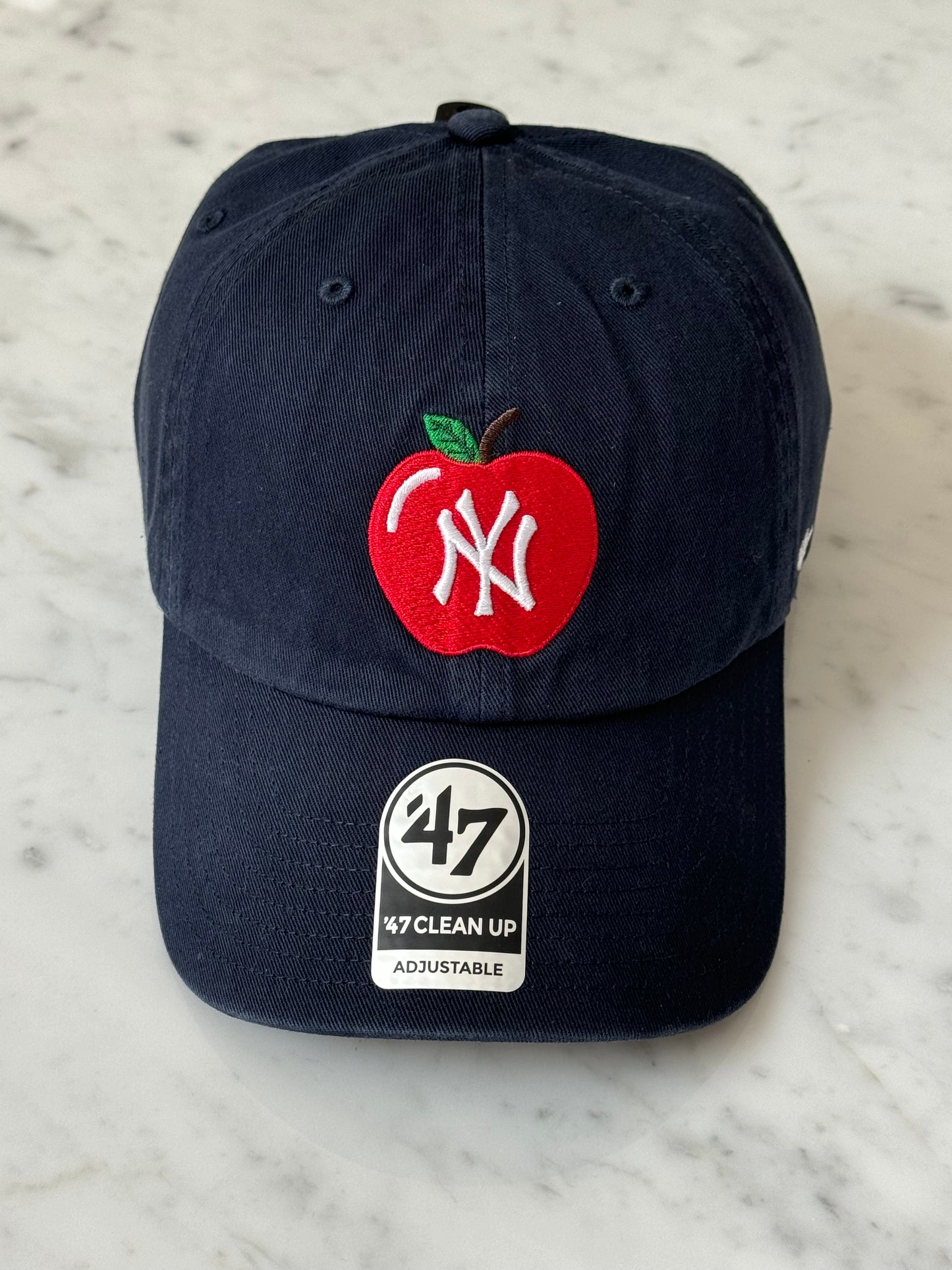 47BRAND NEW YORK YANKEES NAVY BIG APPLE 47 CLEAN UP