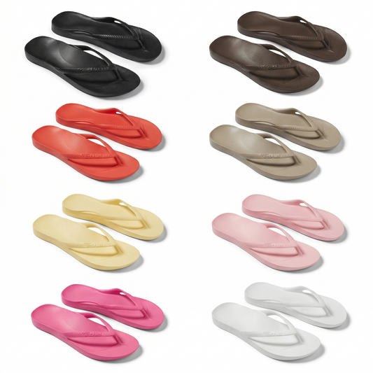 Arch Support Flip Flops