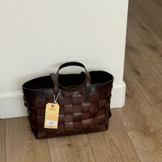 JAPAN TOTE DARK BROWN - Dragon Diffusion