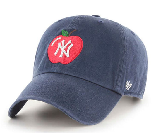 47BRAND NEW YORK YANKEES NAVY BIG APPLE 47 CLEAN UP