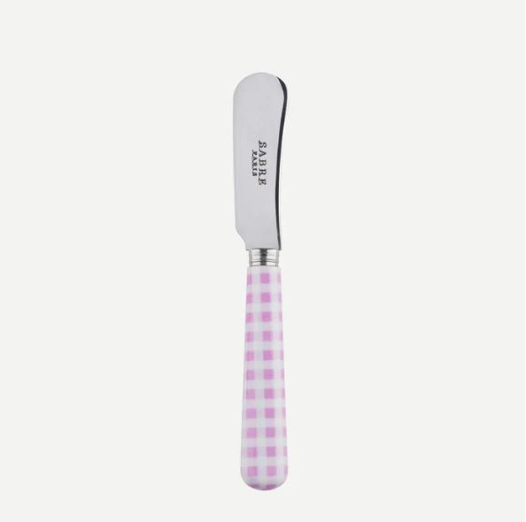 SABRE PARIS PETIT GINGHAM Butter spreader 14cm