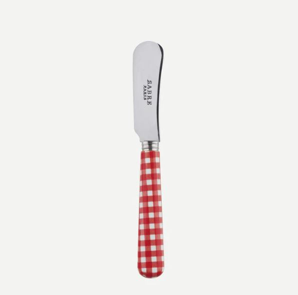 SABRE PARIS PETIT GINGHAM Butter spreader 14cm