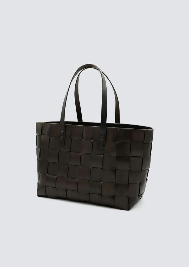 JAPAN TOTE DARK BROWN - Dragon Diffusion