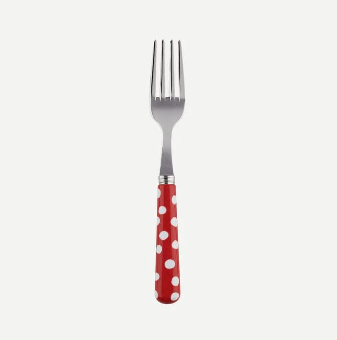 SABRE PARIS PETIT polka dot Small Fork 16cm