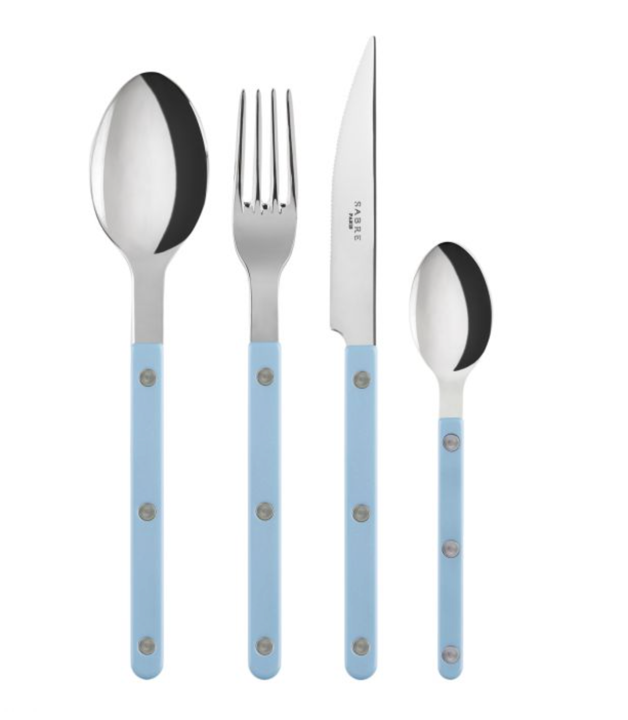 NEW* SABRE Bistrot shiny solid , Pastel blue