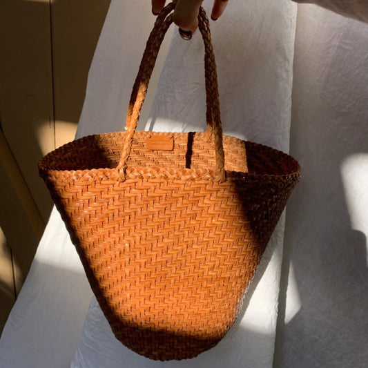 45 WEAVE MYRA BASKET BAG-Dragon Diffusion