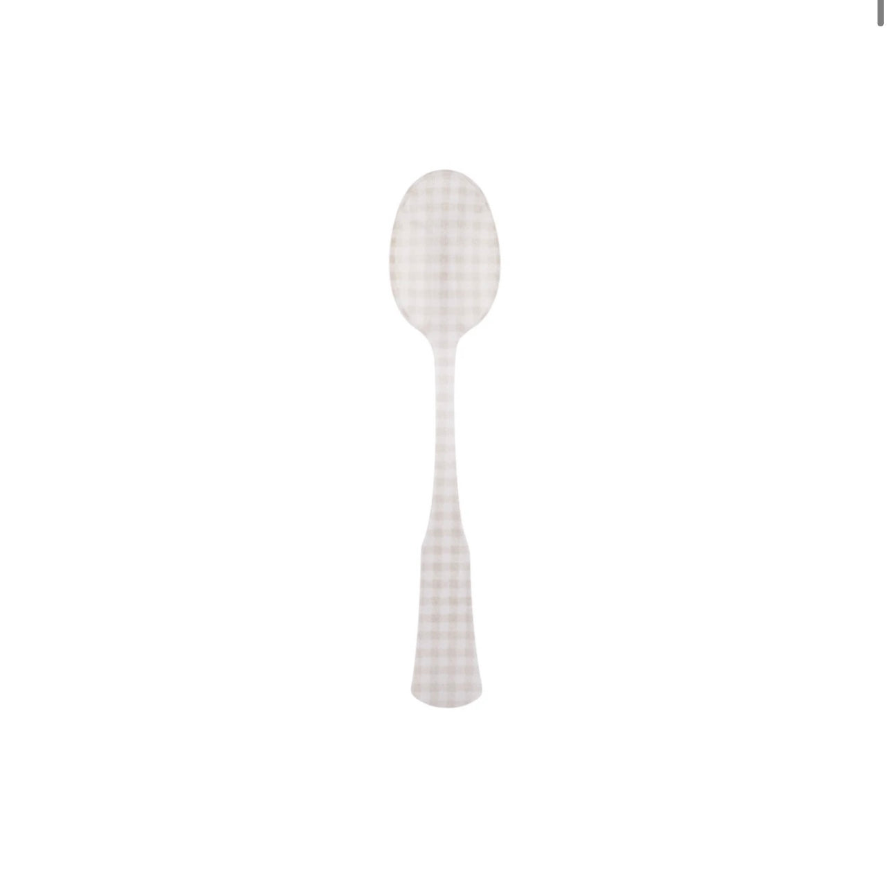 SABRE CHARM GINGHAM TEA SPOON (6 COLORS)